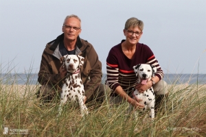 Michael with Christi ORMOND Biskaya Bay and Karola with Neverfading Nightlily vom Teutoburger Wald