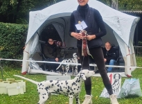 Pia Tabea Freifrau von Oldershausen with Christi ORMOND Joli Juwel