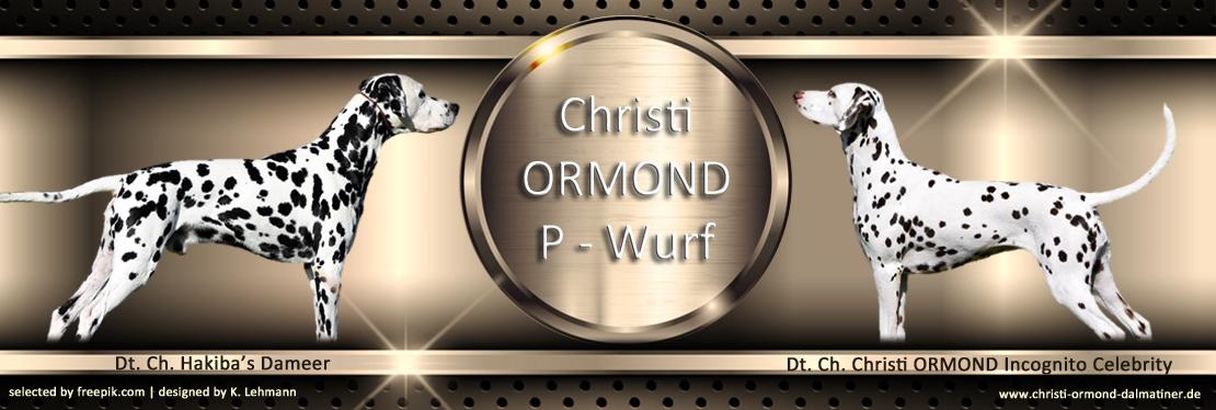 Christi ORMOND P - Wurf